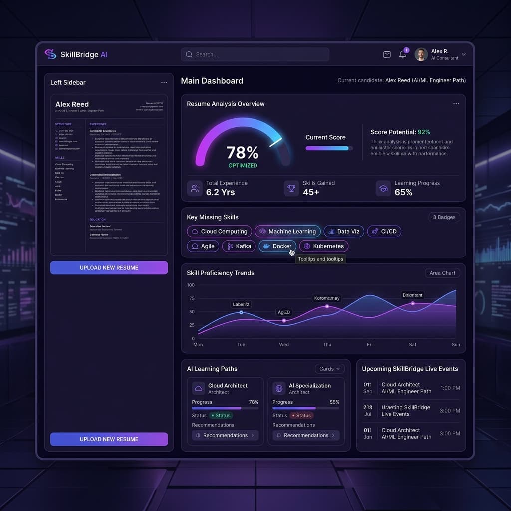 SkillBridge – AI Resume Analysis & Guidance Bot